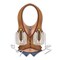 Party Central Club Pack of 48 Brown Cowgirl Vest with Fringe Women Adult Halloween Costume Accessories - One Size